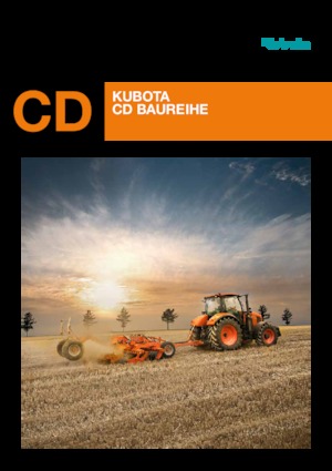 Herse à disques en zinc Kubota CD2400F