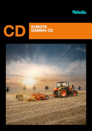 Herse à disques en zinc Kubota CD2500T