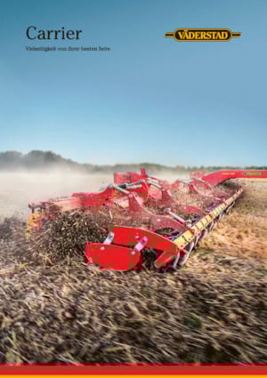 Herse à disques en zinc Väderstad Carrier X 425