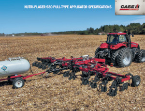 Semoirs Case IH Nutri-placer 930 14.5