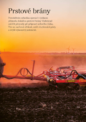 Herse à disques en zinc Väderstad NZ Mounted 500