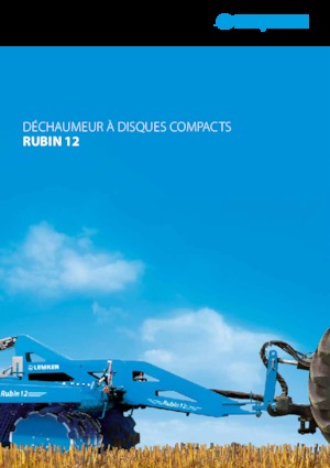 Herse à disques en zinc Lemken Rubin 12/500 KUA