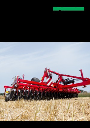 Herse à disques en zinc Pöttinger Terradisc 8001 T