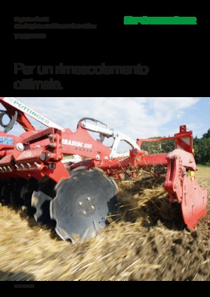 Herse à disques en zinc Pöttinger Terradisc 3001