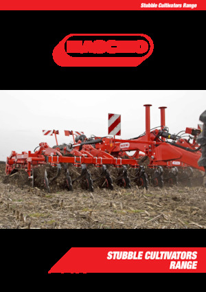 Herse à disques en zinc Maschio Terremoto 3 400