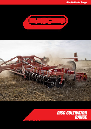 Herse à disques en zinc Maschio Ufo fixed frame 300