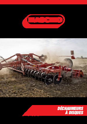 Herse à disques en zinc Maschio Ufo fixed frame 300