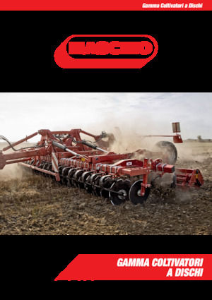 Herse à disques en zinc Maschio Ufo fixed frame 300