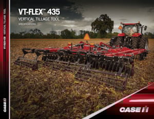 Herse à disques en zinc Case IH VT-Flex 435 23