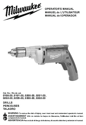 Perceuses et visseuses Milwaukee 0302-20