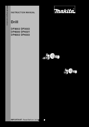 Perceuses et visseuses Makita DP4002