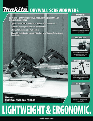 Perceuses et visseuses Makita FS6200