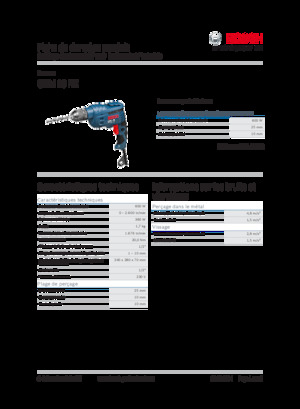 Perceuses et visseuses Bosch GBM 10 RE