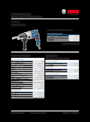 Perceuses et visseuses Bosch GBM 13-2 RE