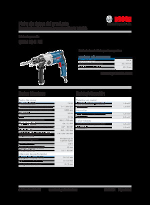 Perceuses et visseuses Bosch GBM 13-2 RE