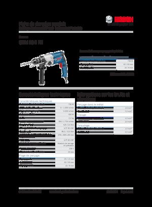 Perceuses et visseuses Bosch GBM 13-2 RE