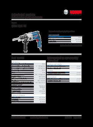 Perceuses et visseuses Bosch GBM 13-2 RE