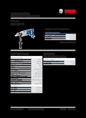 Perceuses et visseuses Bosch GBM 16-2 RE