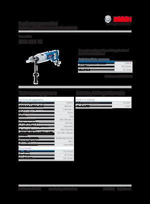 Perceuses et visseuses Bosch GBM 16-2 RE