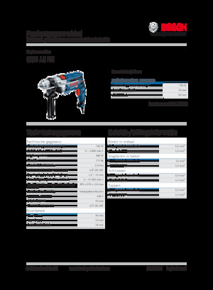 Perceuses et visseuses Bosch GSB 16 RE