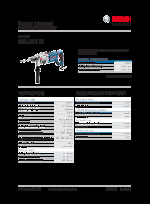 Perceuses et visseuses Bosch GSB 162-2 RE