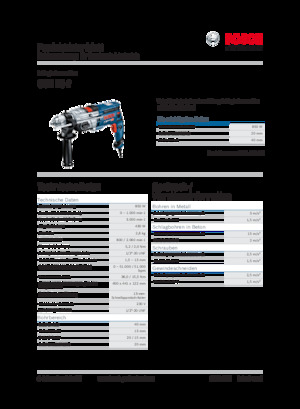 Perceuses et visseuses Bosch GSB 20-2