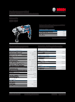 Perceuses et visseuses Bosch GSB 20-2
