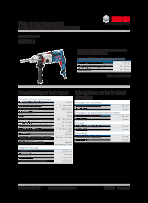 Perceuses et visseuses Bosch GSB 24-2