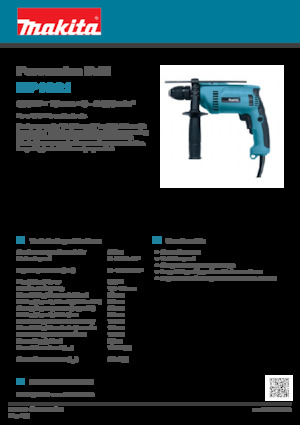 Perceuses et visseuses Makita HP1621