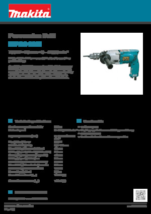 Perceuses et visseuses Makita HP2010N