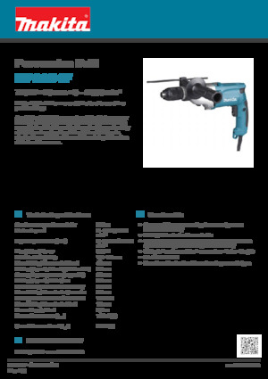 Perceuses et visseuses Makita HP2051F