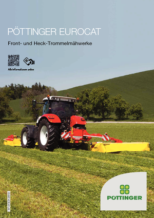 Faucheuses  frontales, tambour sans conditionneur Pöttinger EuroCat 311 Plus Classic 