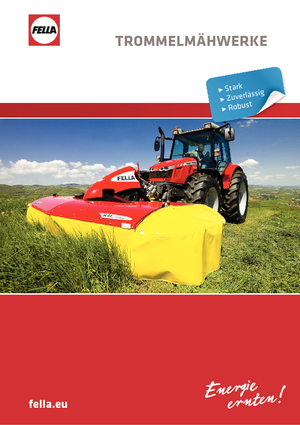 Faucheuses  frontales, tambour sans conditionneur Fella KM 230 FP