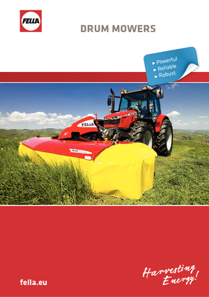 Faucheuses  frontales, tambour sans conditionneur Fella KM 230 FP