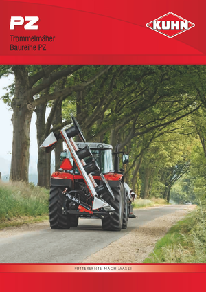 Faucheuses  arrières tambour sans conditionneur Kuhn PZ 300