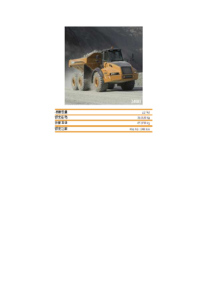 Tombereaux articulés Case 340B