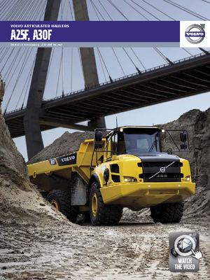 Tombereaux articulés Volvo A30F