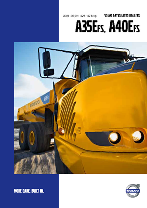 Tombereaux articulés Volvo A35E FS 6x6