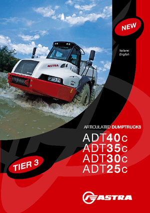 Tombereaux articulés Astra ADT 40 C