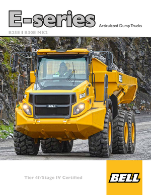 Tombereaux articulés Bell B25E