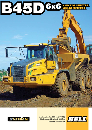 Tombereaux articulés Bell B 45 D