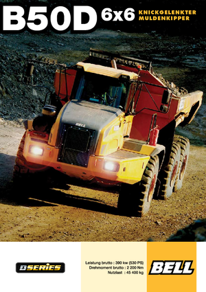 Tombereaux articulés Bell B 50 D