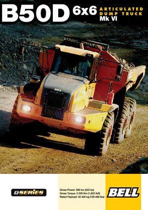 Tombereaux articulés Bell B 50 D
