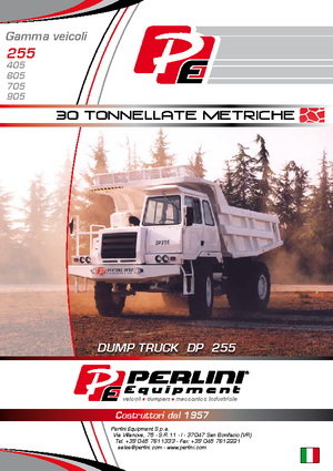 Tombereaux Rigides Perlini DP 255