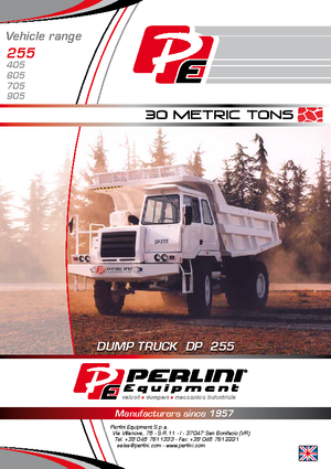 Tombereaux Rigides Perlini DP 255