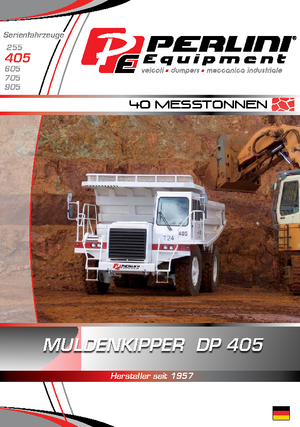 Tombereaux Rigides Perlini DP 405 WD