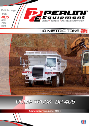 Tombereaux Rigides Perlini DP 405 WD