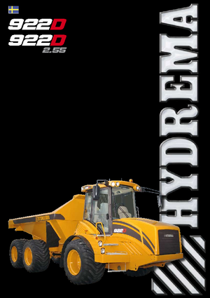 Tombereaux articulés Hydrema H 922 D 2.55