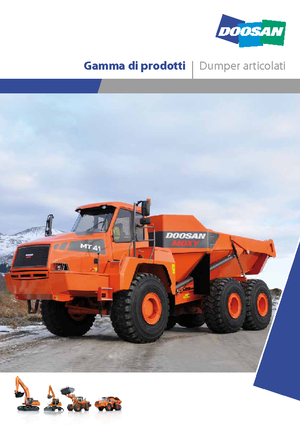 Tombereaux articulés Doosan MT 26