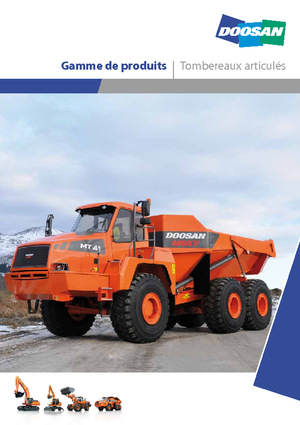 Tombereaux articulés Doosan MT 36
